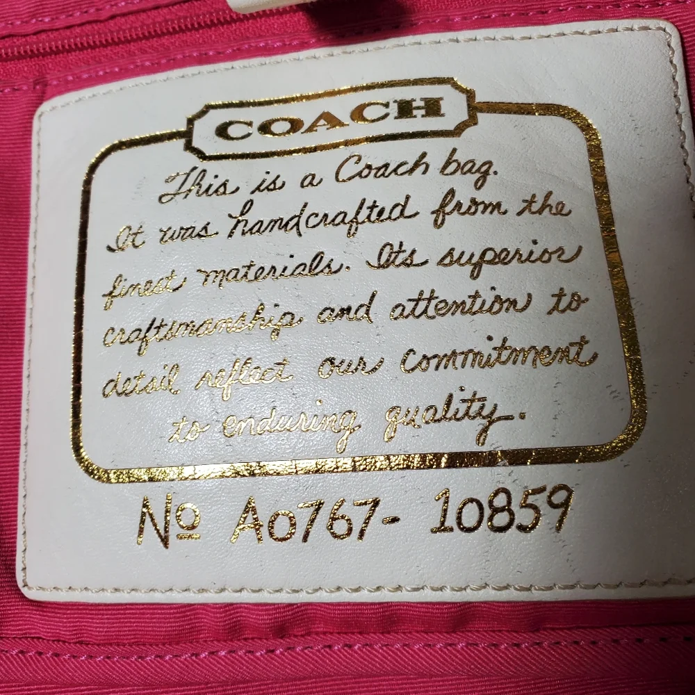 Coach Multicolor Stripe Purse A0767 - 10859_3